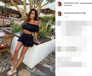 Natalia Siwiec promuje tanią bieliznę. 