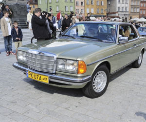 Parada Mercedesów w Warszawie 