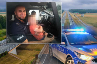 Bosy czterolatek błąkał się przy drodze ekspresowej! Nie wiedział, jak się nazywa