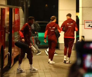 Reprezentacja Polski: nocny powrót do hotelu po meczu