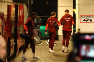 Reprezentacja Polski: nocny powrót do hotelu po meczu