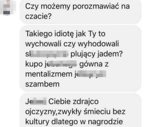 Andrzej Saramonowicz zwyzywany 