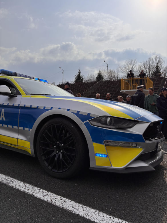 Ford Mustang w służbie radomskiej policji