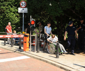 Protest niepełnosprawnych w sejmie zakończony