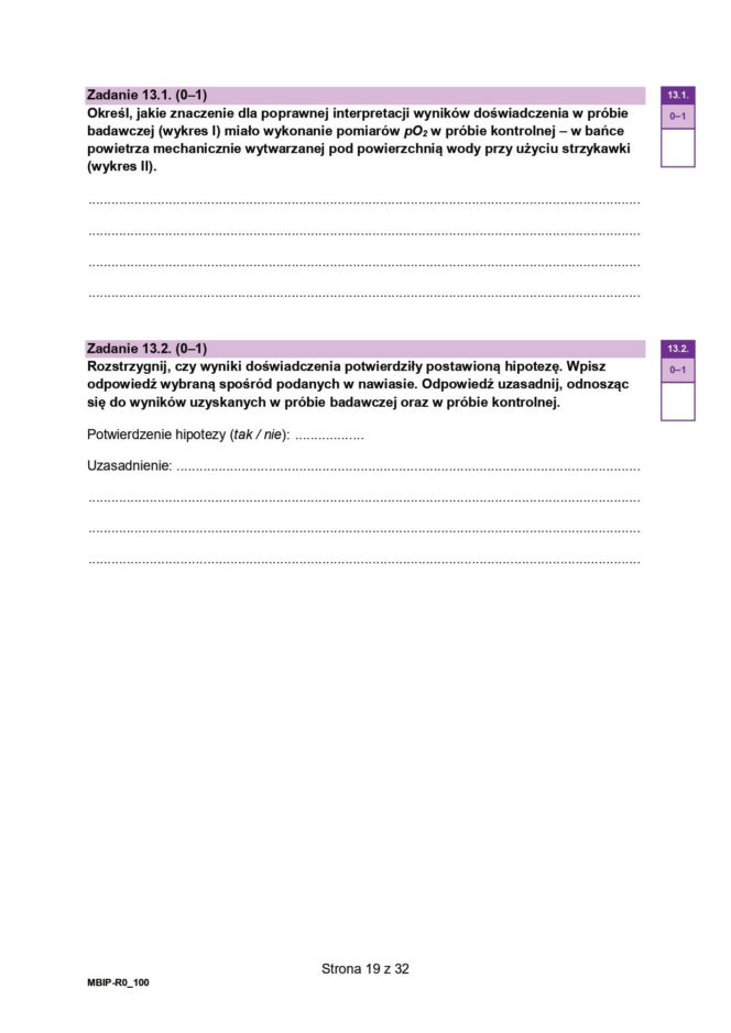 Matura 2026 biologia poziom rozszerzony - arkusz CKE