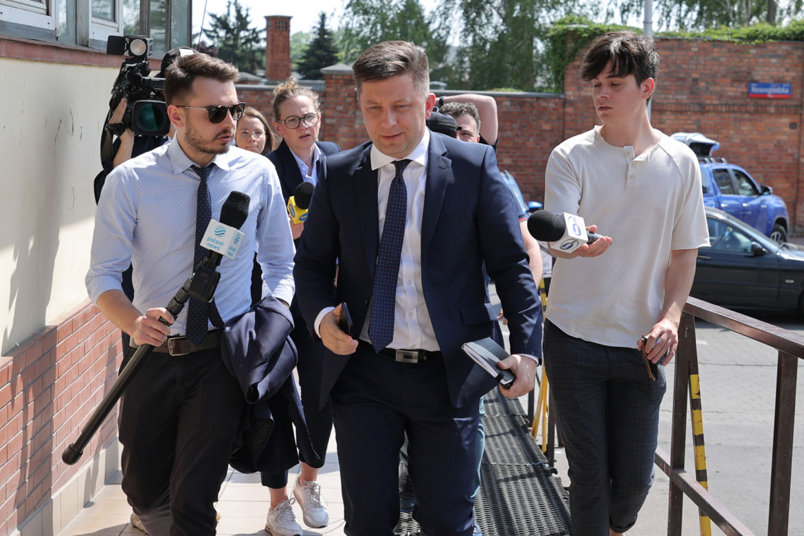 Narada w siedzibie PiS