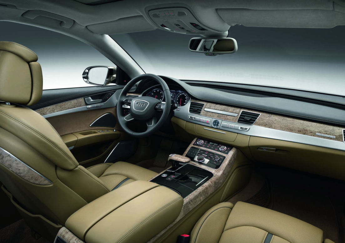 Audi A8 Lang - wnętrze