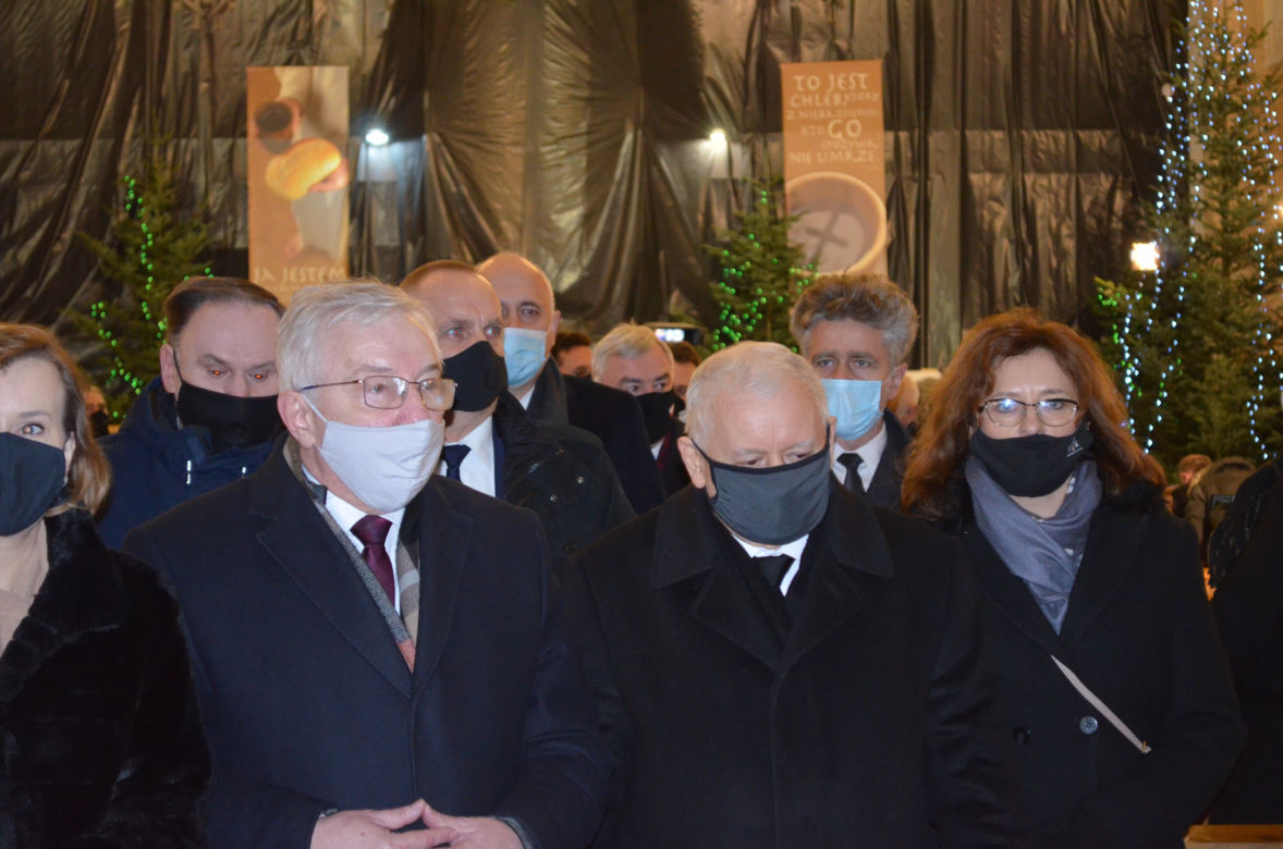 Jarosław Kaczyński w Starachowicach 16.01.2021