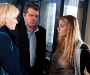 Na Wspólnej. Ola (Marta Wierzbicka), Danuta (Lucyna Malec), Marek (Grzegorz Gzyl)