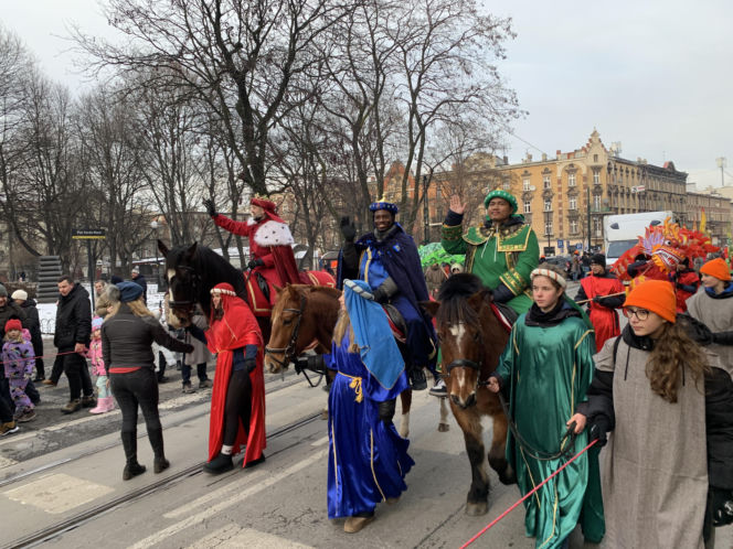 Orszak Trzech Króli w Katowicach przeszedł do Archikatedry