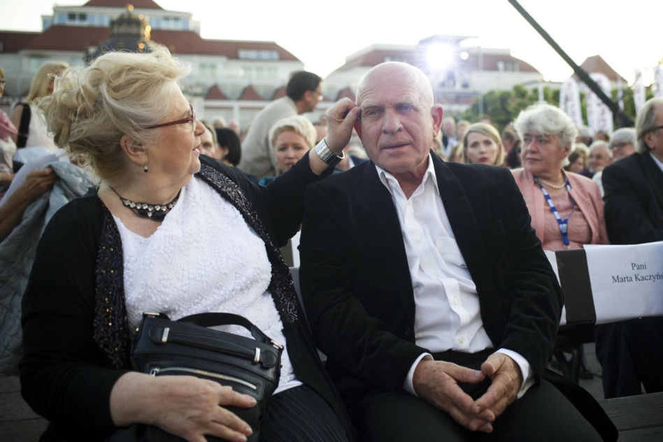 Stanisława Celińska z rodziną 