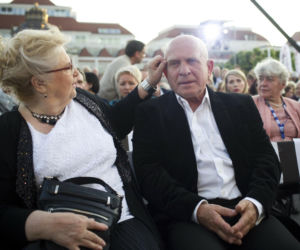 Stanisława Celińska z rodziną 