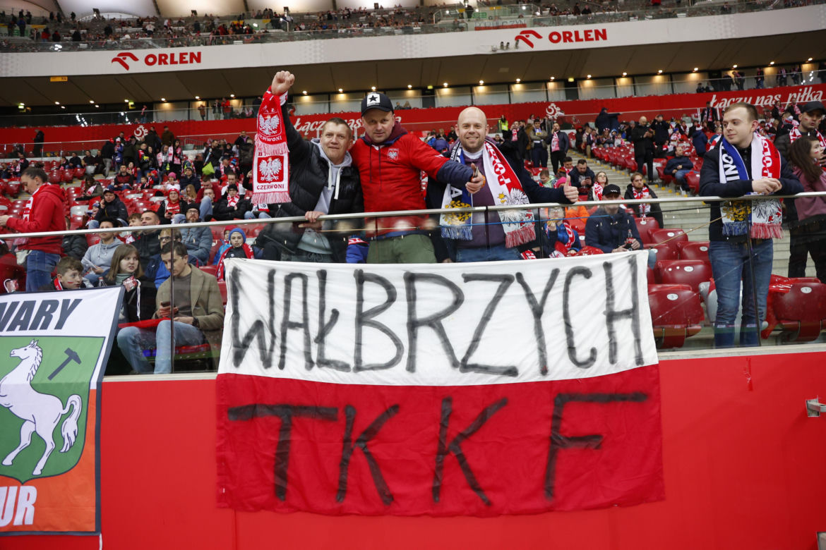 Kibice na meczu Polska - Estonia. Zdjęcia z trybun [21.03.2024]