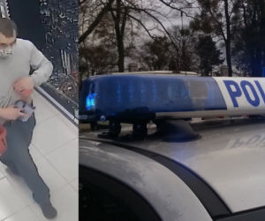 Okradł drogerię w Dobrzejewicach koło Torunia. Rozpoznajesz tego mężczyznę? 