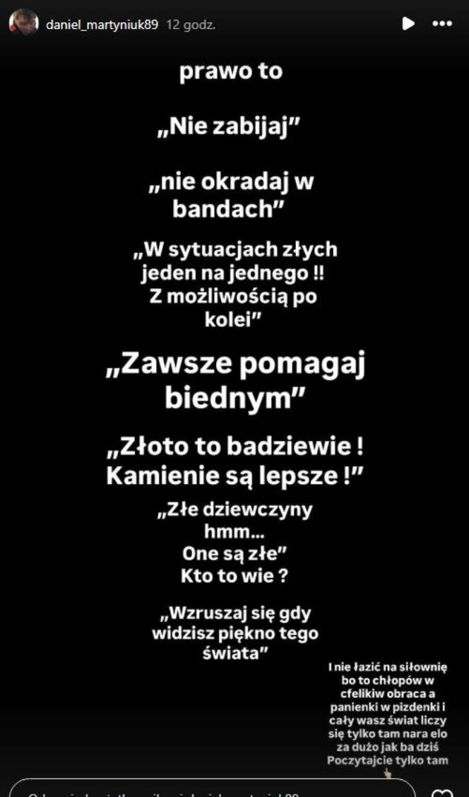Daniel Martyniuk wrócił z... wykładem na temat prawa! I wszystko jasne
