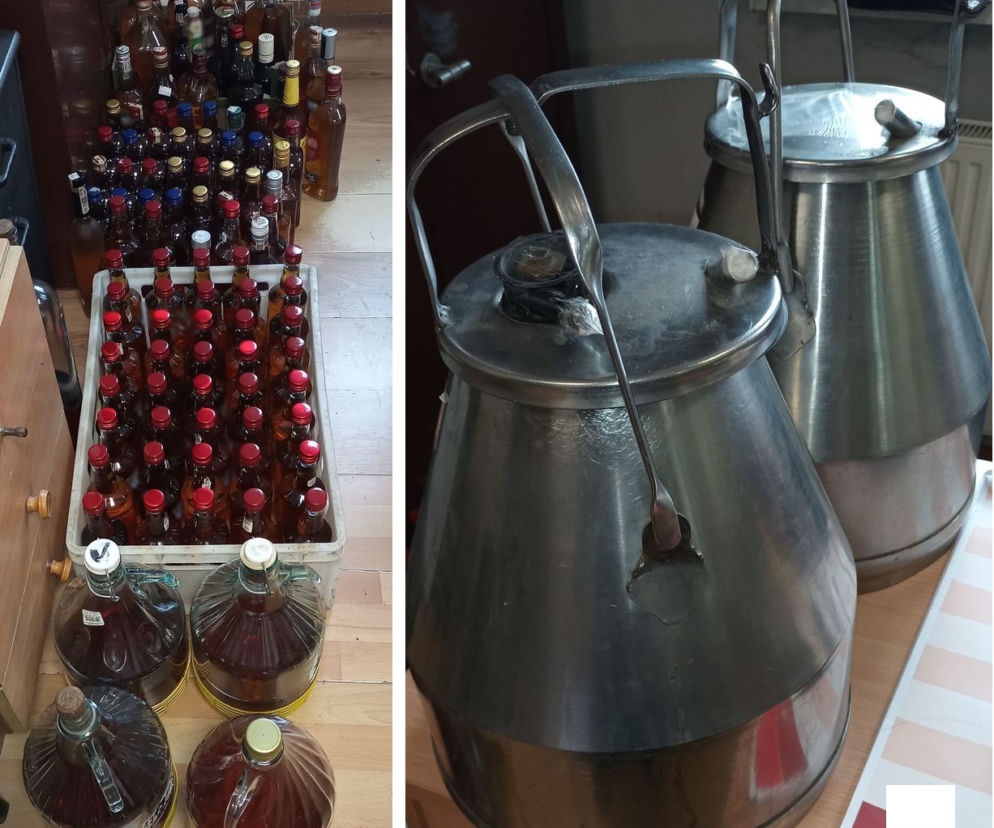 43-latek z górowskiego produkował nielegalnie alkohol 