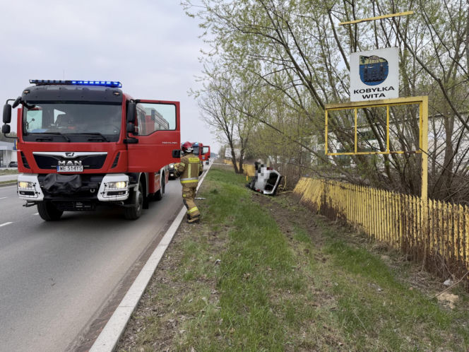 Wypadek w Kobyłce