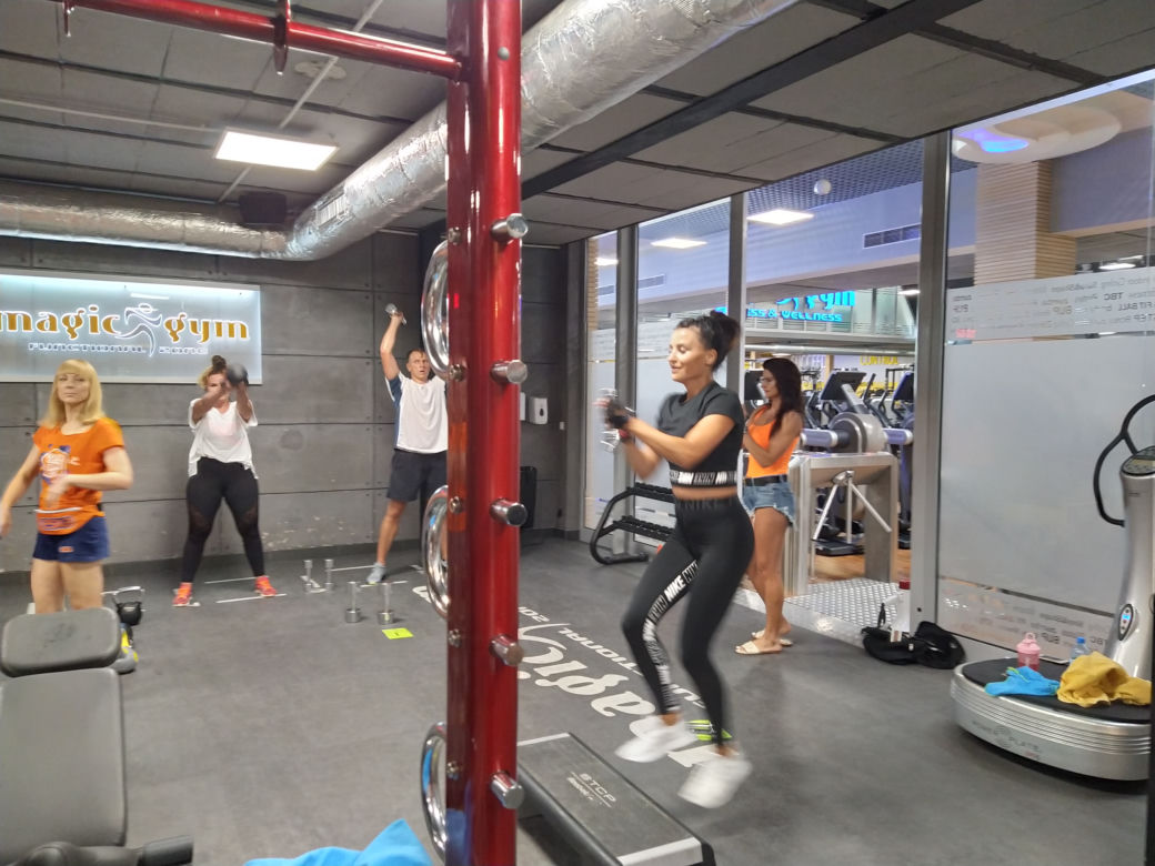 Eska Summer City w siłowni Magic Gym Fitness&Wellness