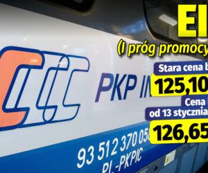 PKP Intercity zmienia ceny biletów! Są podwyżki! 