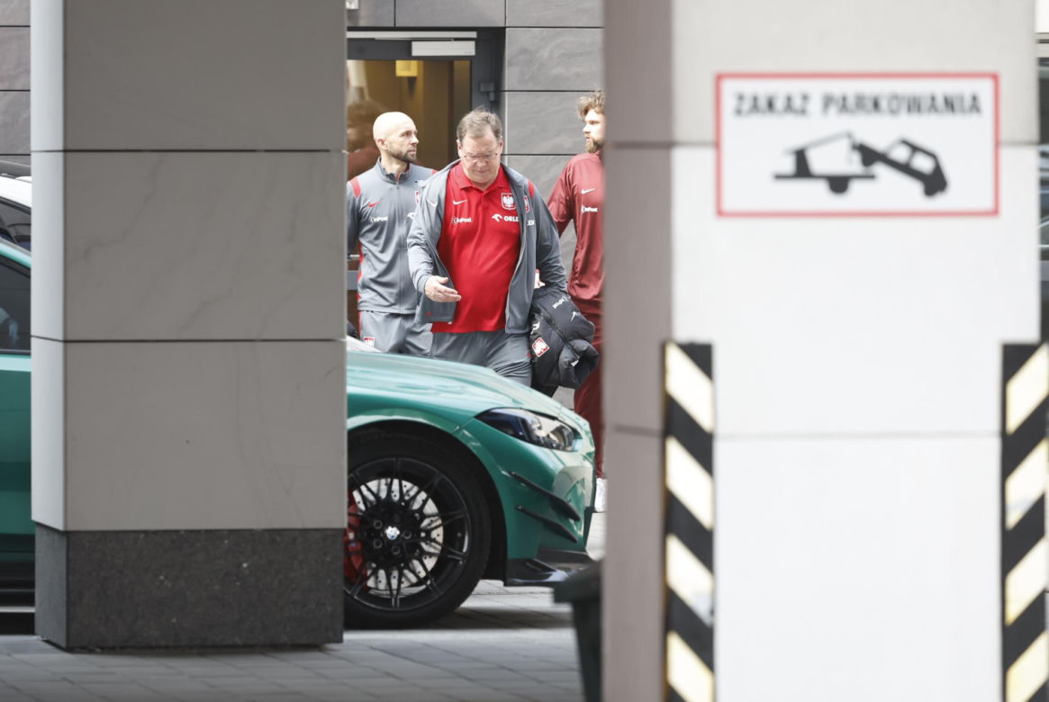 Reprezentacja Polski przed meczem ze Szwecją