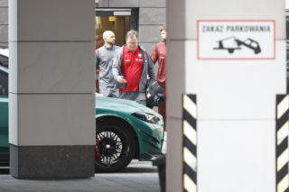 Reprezentacja Polski przed meczem ze Szwecją