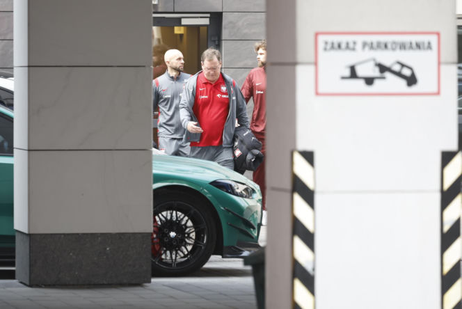 Reprezentacja Polski przed meczem ze Szwecją