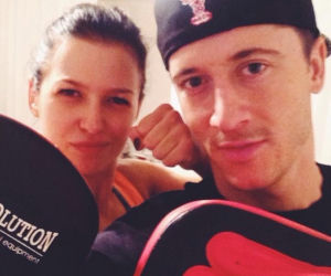 Robert Lewandowski i Anna Lewandowska