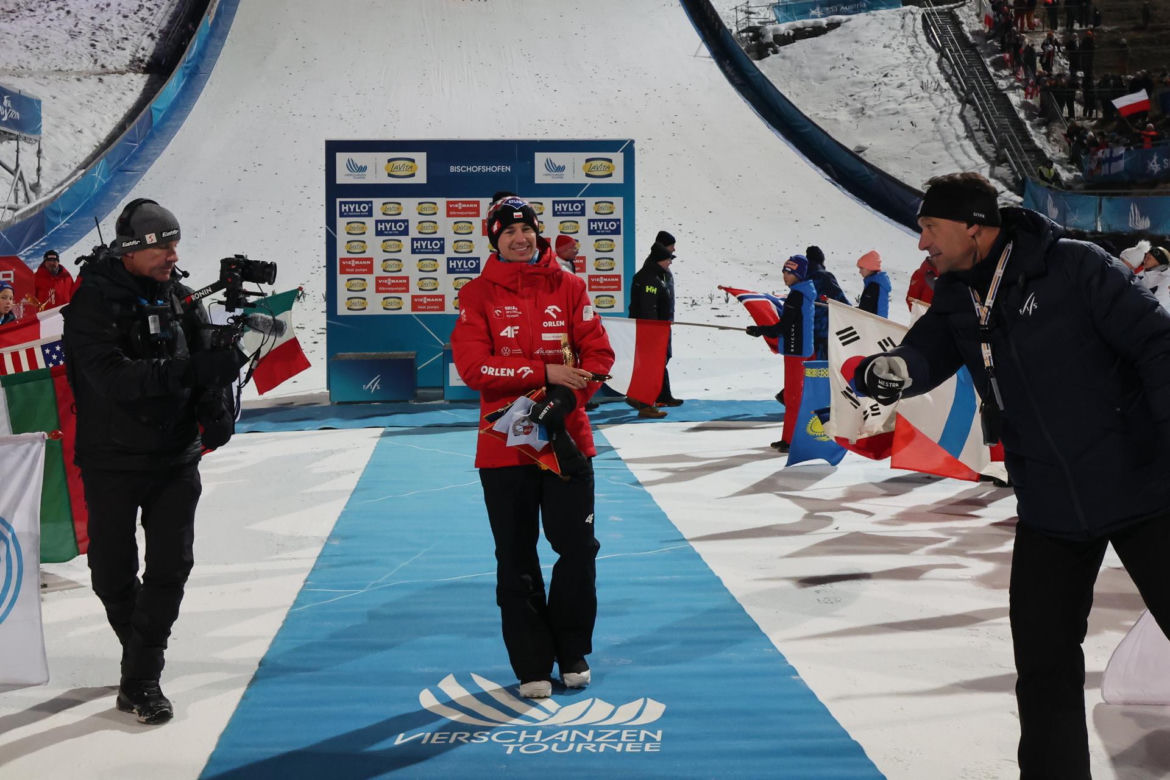 Kamil Stoch pożegnał się z Turniejem Czterech Skoczni