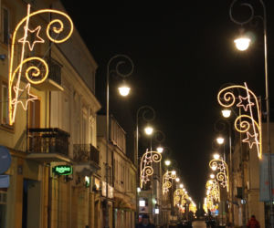 Kielce iluminacje świąteczne 2020