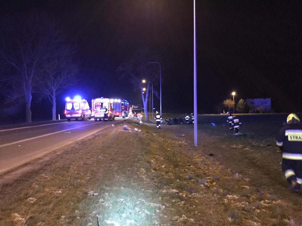 Tragiczny wypadek na trasie Lublin - Kraśnik