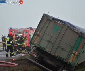 Śmiertelny wypadek pod Głużkiem, okolice Mławy