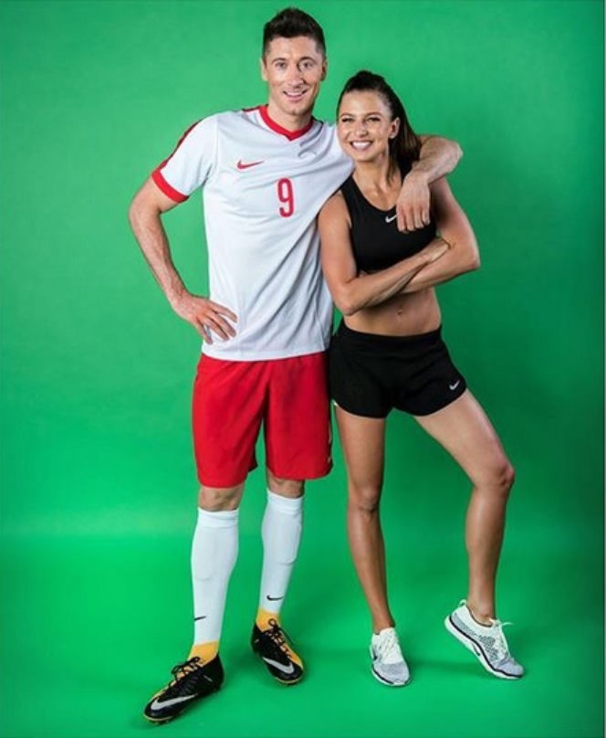 Anna i Robert Lewandowscy