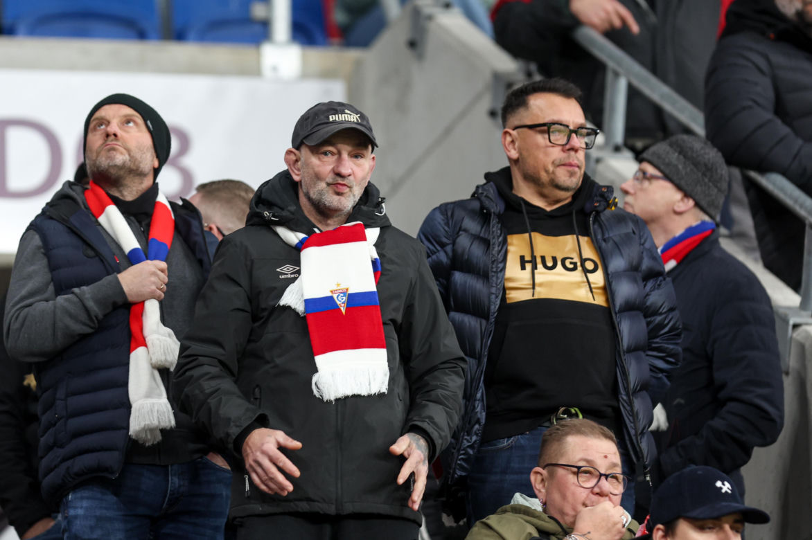 Górnik Zabrze - Legia Warszawa: Zdjęcia kibiców i zawodników z hitu 13. kolejki PKO BP Ekstraklasy
