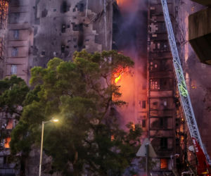 Cudem uciekł z płonącego wieżowca. Relacja mrozi krew w żyłach