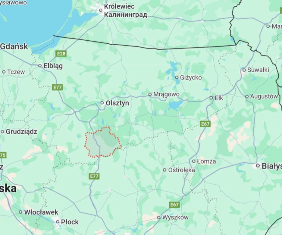 4. powiat nidzicki – 7,1 proc.