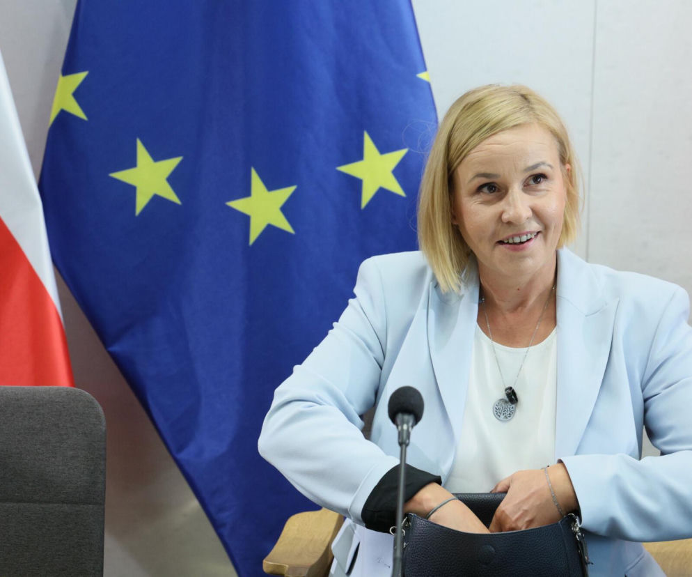 Magdalena Filiks zajrzała na balkon pierwszy raz od zimy. Pod krzesłem czekała niespodzianka