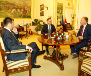 Rozmowa redaktora naczelnego Grzegorza Zasępy z Prezydentem RP Andrzejem Dudą
