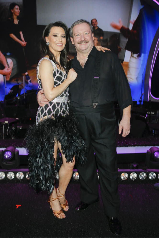 Dawno niewidziany Wiesław Nowobilski pokazał się z Romanowską. Pamiętacie jego pląsy w "Tańcu z Gwiazdami"?