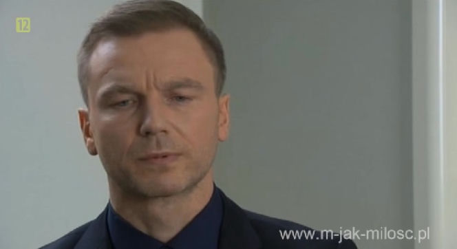 M jak miłość odc. 1135. Andrzej (Krystian Wieczorek)