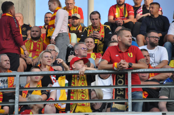Korona Kielce - Widzew Łódź. Zobacz zdjęcia kibiców na trybunach