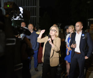Lex TVN. Protesty pod Sejmem
