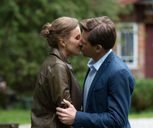 M jak miłość odc. 1894. Natalka (Dominika Suchecka), Adam Karski (Patryk Szwichtenberg)