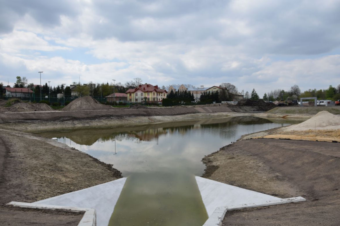 W Mircu też będą mieli dwa stawy, plażę i centrum rekreacyjne 
