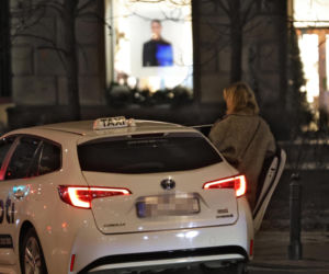 Anna Kalczyńska na zakupach