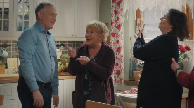 M jak miłość odc. 1921. Artur Rogowski (Robert Moskwa), Marysia (Małgorzata Pieńkowska), Barbara (Teresa Lipowska)