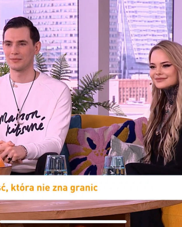 Monika Miller z ukochanym