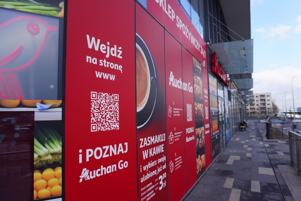 Sklep Auchan Go w Warszawie
