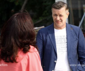 M jak miłość odc. 1016. Grzegorz Chodakowski (Wojciech Majchrzak), Aleksandra (Małgorzata Pieczyńska)