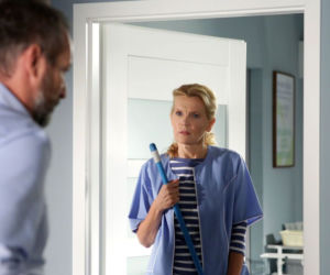 M jak miłość odc. 1556. Krystyna Banach (Dorota Chotecka-Pazura), Jacek Kotowski (Tomasz Sobczak)