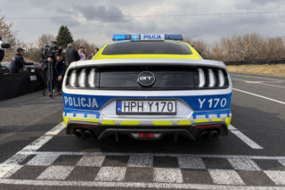 Ford Mustang w służbie radomskiej policji
